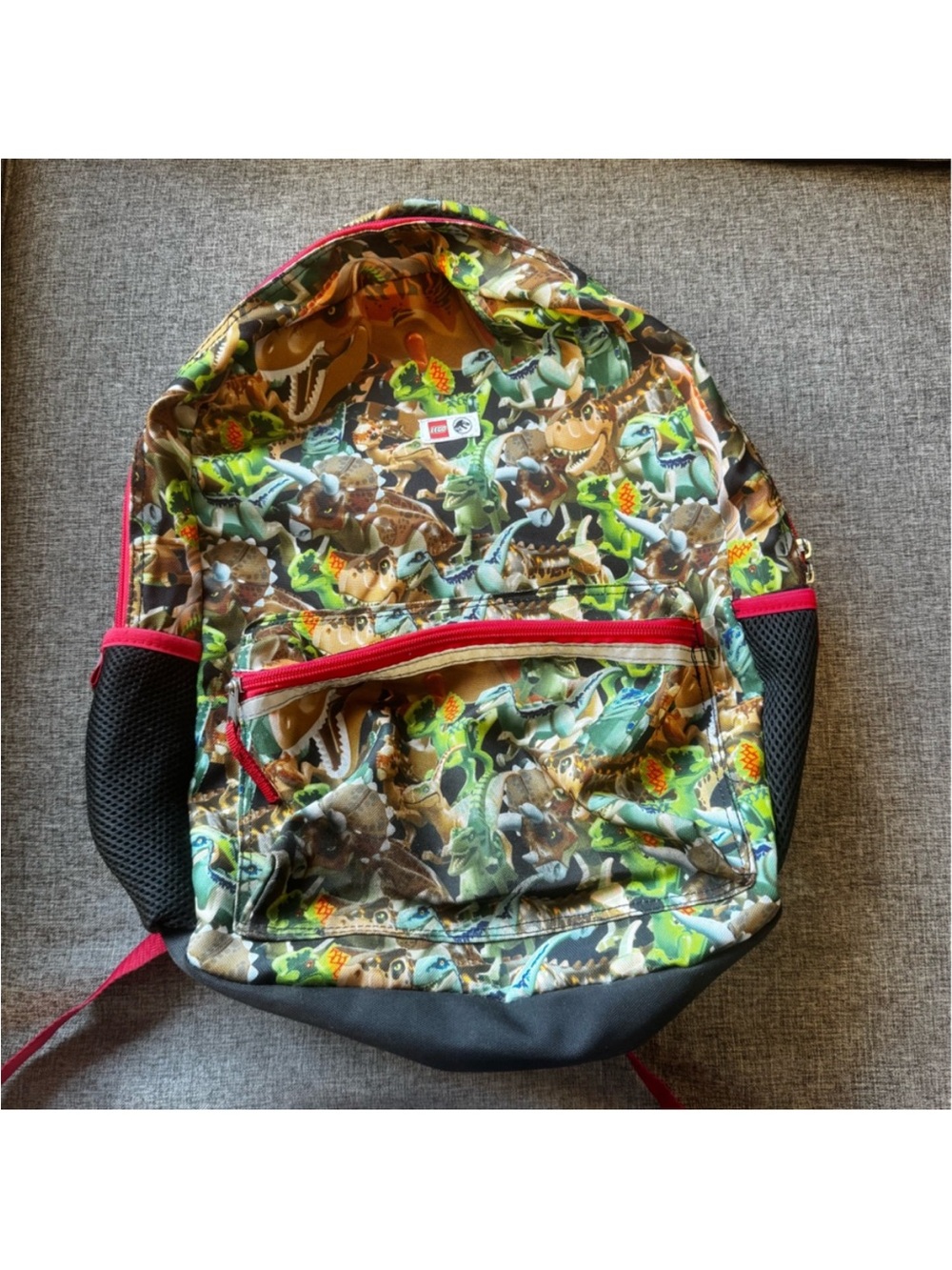 LEGO Jurassic World Kids Dinosaur Backpack